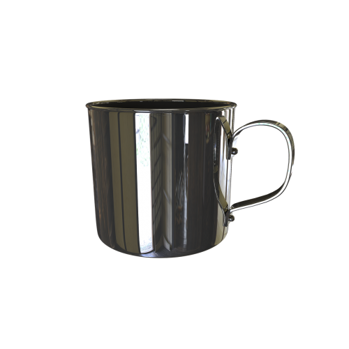 mug stainless steel metal