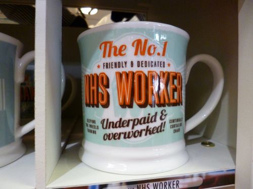 mug nhs nhs worker