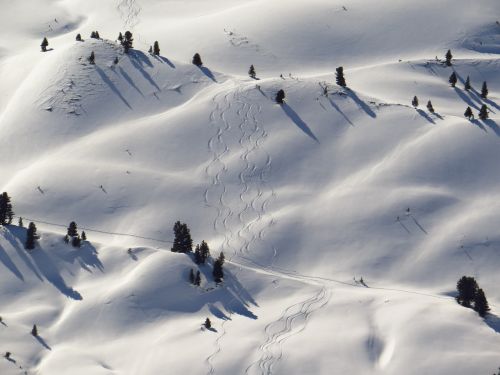 müllachtal ski tour powder snow