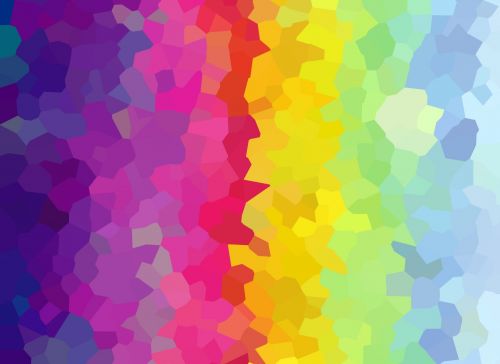 Multi-Color Crystallized Background