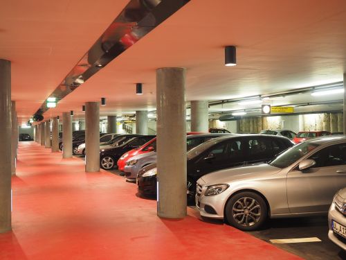 multi storey car park parking park level