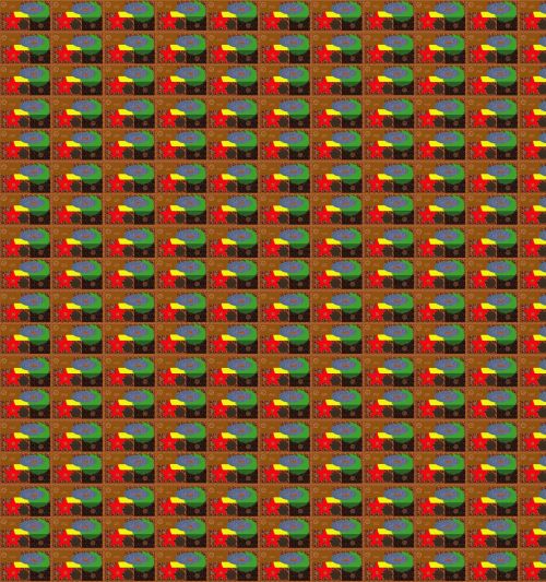 Multicoloured Background Pattern