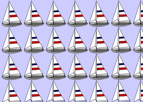 Multiple Sailboats Background