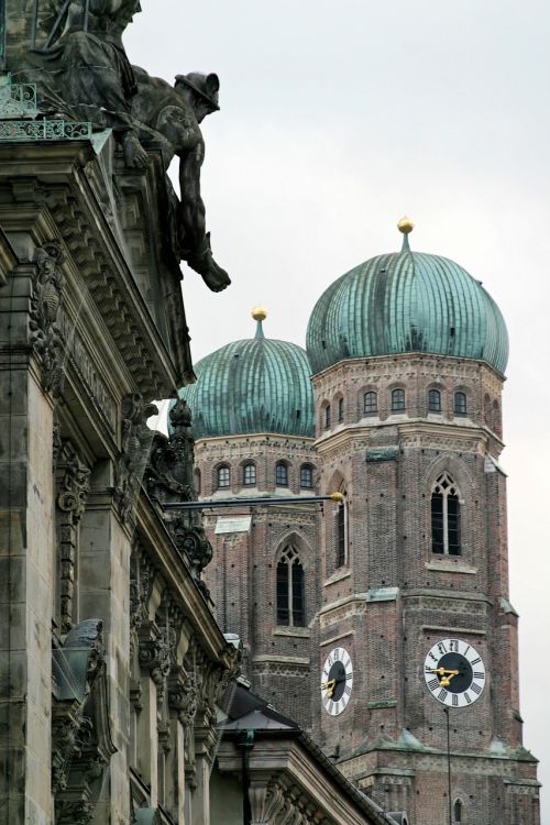 munich church church steeples