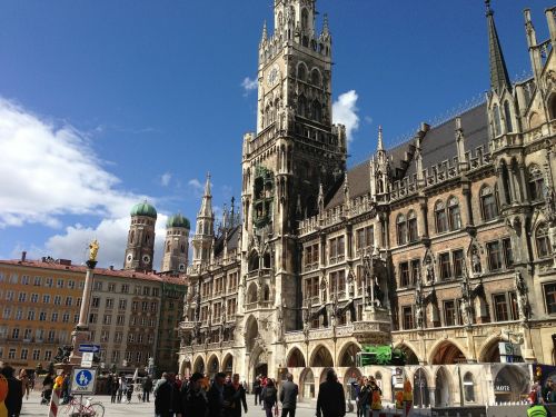 munich marienplatz state capital