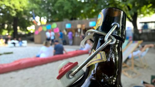 munich beach culture beer