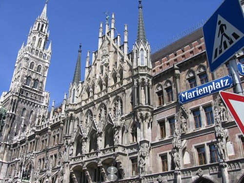 munich marienplatz bavaria