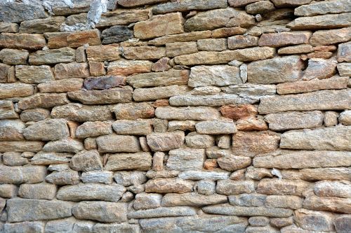 Wall In Dry Stones