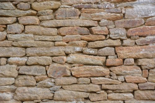Wall In Dry Stones