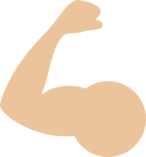 muscle arm icon