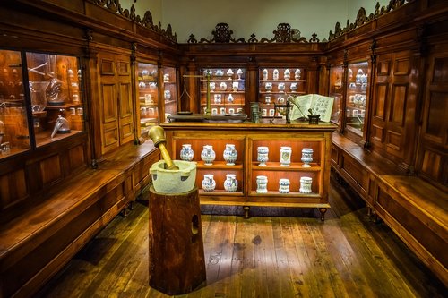 museum of science and technology  pharmacy  old