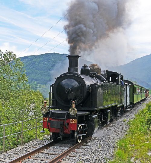 museum train steam locomotive special crossing