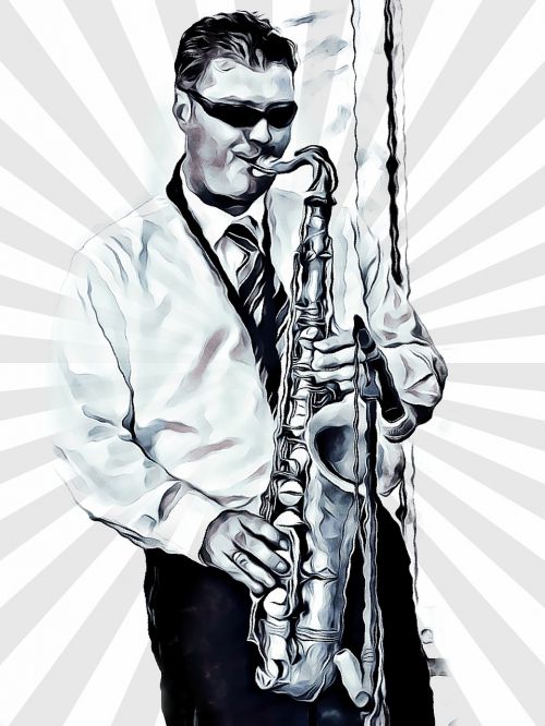 music saxophone musician