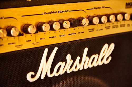 music marshall amplifier