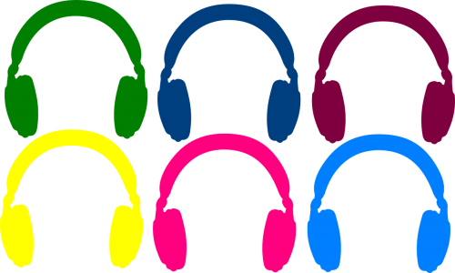 music musical headphones