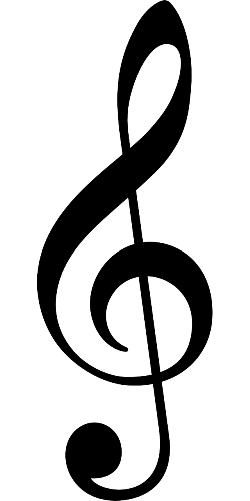 music treble clef