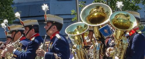 music band parade royal guard