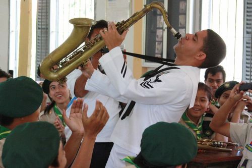 musician saxophone performance