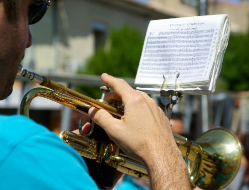 musician trumpet fingers