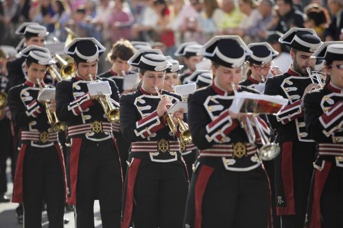 musicians easter trumpets