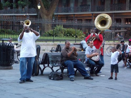 musicians street performers african american