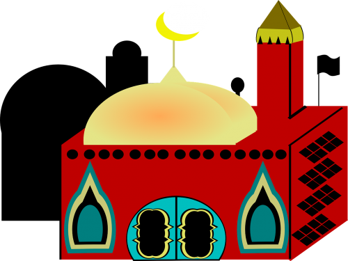muslims building mosque