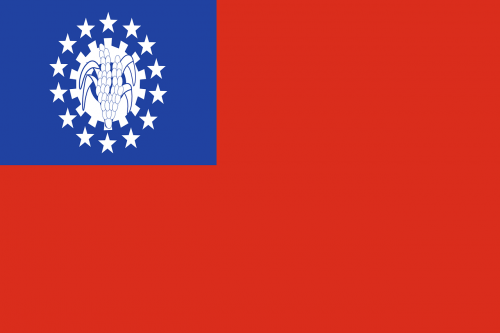 myanmar flag national flag