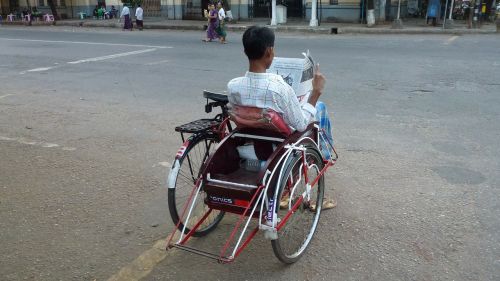 myanmar taxi wheelchair