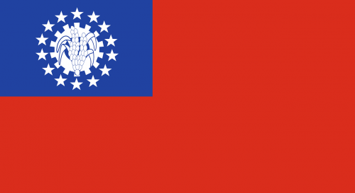 myanmar flag burma