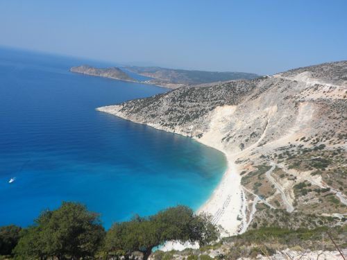 myrthe beach kefalonia greece