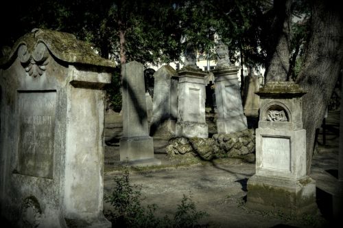 At The Cemetery