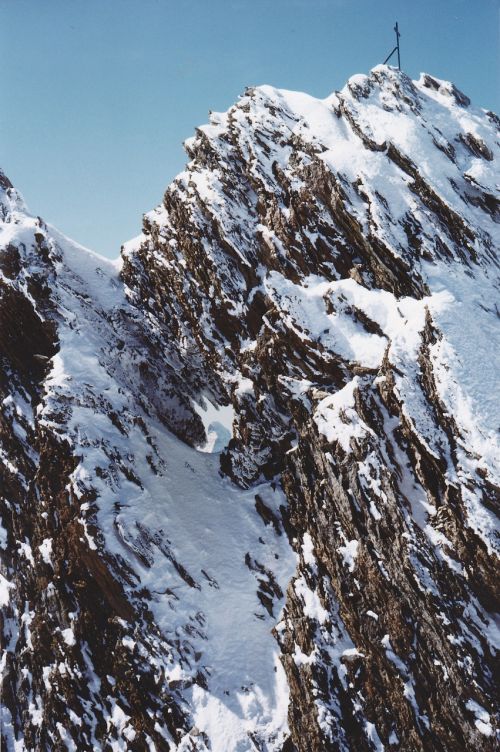 nadelhorn mountain summit