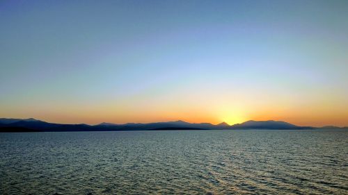 nafplio sunrise greece