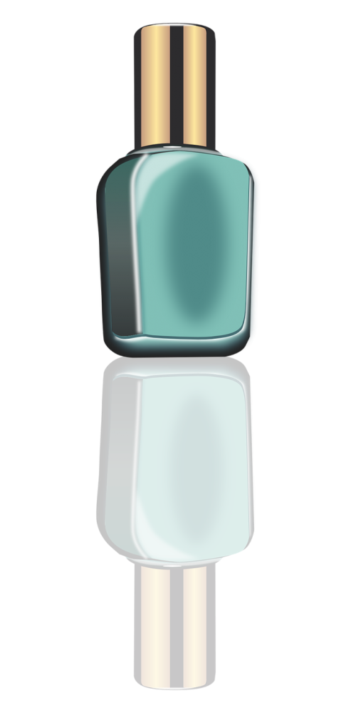 nail polish bottle vector