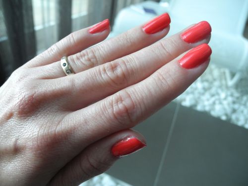 nail varnish hands fingernails