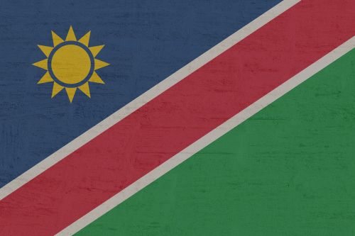 namibia flag international