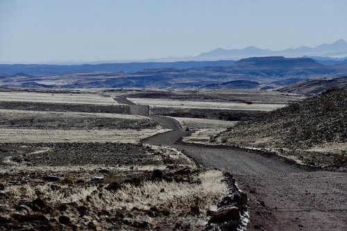 namibia  africa  landscape