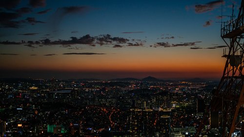 namsan  seoul  korea