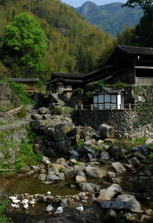 nanxi mountain village streams