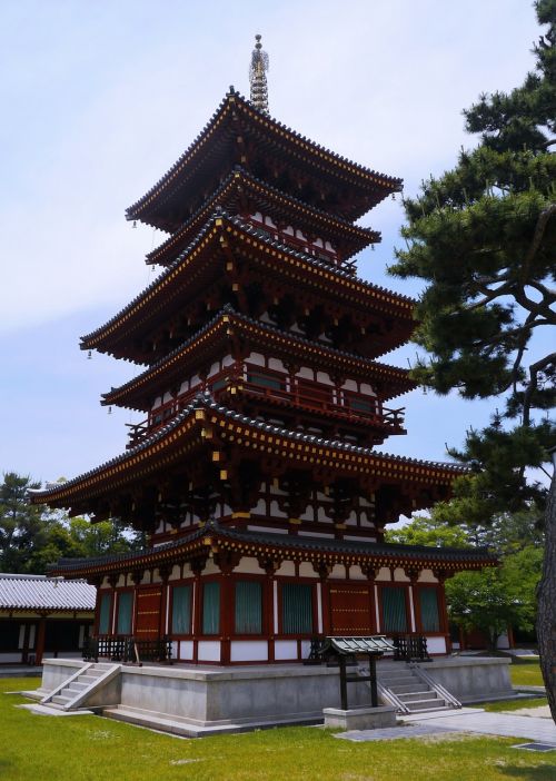 nara yakushiji west tower