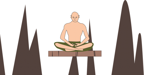naruto meditation monk