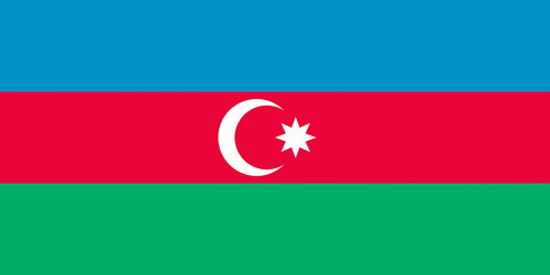 national flag azerbaijan