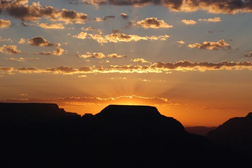national park sunrise
