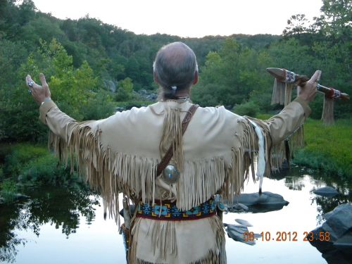 native american courting flute regalia