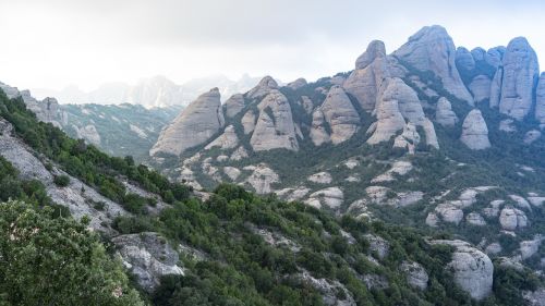 natural mountain views from the top