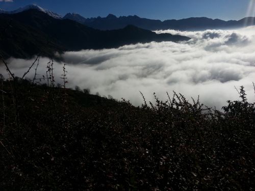 natural cloud nature nepal beauty
