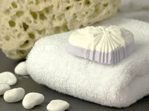 natural cosmetics soap towel