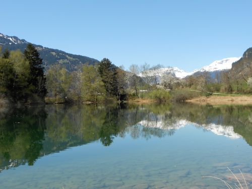 nature lake landscape