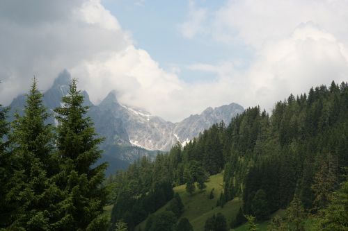 nature mountains dachstein