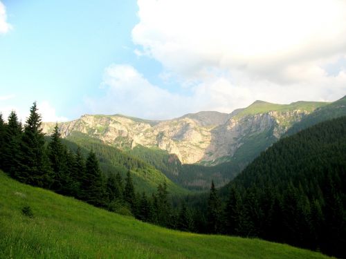 mountains tatry the valley of the